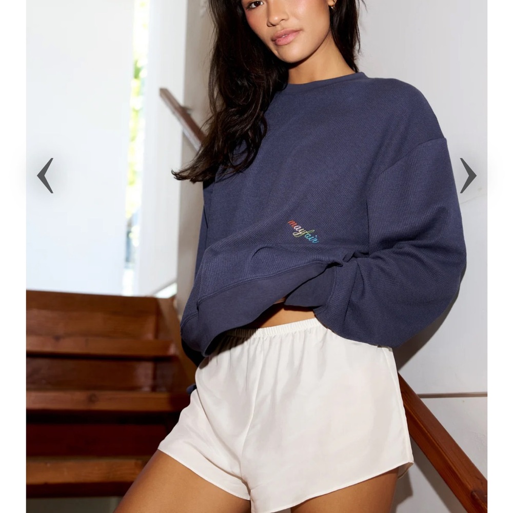 Navy 'The World Needs More Empathy' Pullover Sweatshirt - Picture 4 of 4